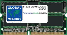 512MB DRAM SODIMM CISCO CAT 6500 DISTRIBUTED FORWARDING CARD 3A MEM-XCEF720-512M picture