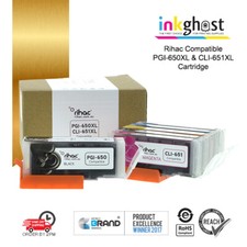 RIHAC PGI-650 CLI-651 PGI-650XL CLI-651XL Ink Cartridges for Canon Printer cart picture