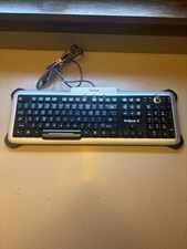 Saitek Eclipse II Model KU-0603 Black/Silver USB Gaming Keyboard TESTED picture