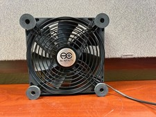 Lot of 4 AC Infinity Multifan S4 140 mm Quiet USB Case Fan - Black (AI-MPF140A) picture