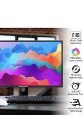 Viotek GFV24C 24 inch Widescreen VA LCD Gaming Monitor picture