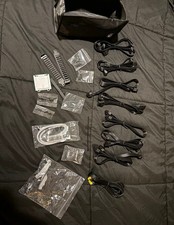 MSI Modular Power Supply Cable Set, Computer Power Cables Kit w/ Case Black picture