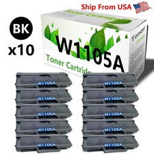 10PK W1105A Toner Cartridge 1105A 105A for MFP 137fnw 135w Printer picture