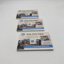HP 4X6 Glossy Photo Paper 3PK Bundle of 120 Pages - Printer - Images - Sealed picture
