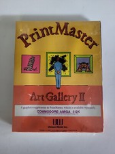 PrintMaster Art Gallery 2 for Amiga Extra Graphics for PrintMaster SEALED RARE picture