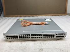 Cisco Catalyst WS-C3850-48T-E 48-Port w/ C3850-NM-4-10G Switch - Tested Reset picture