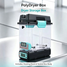 Polymaker PolyDryer Modular 3D Filament Dryer Airtight Storage Box 1KG Spool picture