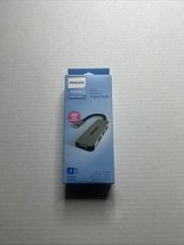 Philips Adapater Audio/Video USB-C to USB-A 4-Port Hub Sealed- Minor Box Damage picture