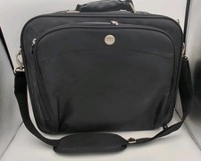Dell Laptop Briefcase Bag Unisex XL Black Ballistic Nylon Travel Business picture