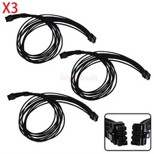 3-pcs 8pin Graphic Card GPU Power Cable For Seasonic & EVGA Series RTX 3080 60cm picture