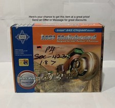 MSI 845 Pro MS-6529 Socket 423 ATX Motherboard Intel 845 P4 Vintage Retro picture
