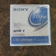 Sony LTX100G LTO-1 Ultrium 100-200GB Data Cartridge New Sealed picture
