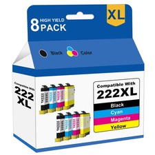 222XL Replacement Ink Cartridges for Epson 222XL Expression Home WF-2960 XP-5200 picture