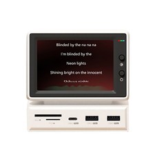 Mini Computer Secondary Screen LCD Display Monitor With Real Time Videos Play picture