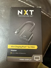 NXT Technologies Mini DisplayPort to VGA Adapter Black picture