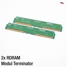 2x Module Terminator Compaq for Rambus RDRAM PC800 RIMM Server RAM picture