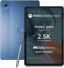 MOTOROLA Pad 60 Neo Blue  128GB  11 inch with Wi-Fi Only Tablet . picture