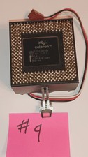 Intel Celeron 500Mhz FV524RX500 SL3FY Socket 370 CPU w/ Heatsink+Fan picture