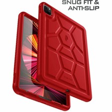 For Apple iPad Pro 11 2021 Case Tablet Heavy Duty Shockproof Kids Cover Red picture