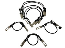 Lot of 8 Cisco Meraki QSFP 40G 0.5M Stacking Cable MA-CBL-40G-50CM 600-22160 picture