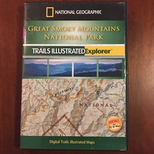 National Geographic Great Smoky Mountains  Park Trails Explorer 3D CD-ROM PC Mac picture