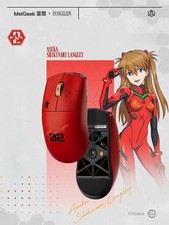 MelGeek x Evangelion EVA-02 Asuka Edition Horus Lightweight Esports Gaming Mouse picture