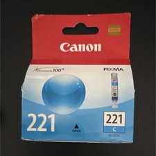 Canon Genuine CLI-221C Cyan Ink Tank for PIXMA iP3600 iP4600 iP4700 picture