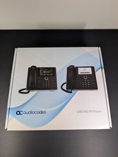  AudioCodes TEAMS-C450HD-DBW IP Phone Black 8 lines TFT Wi-Fi open box C450HD picture