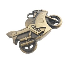 128GB Strong Metal Motorcycle USB Flash Drive Memory Stick Pendrive Champagne picture