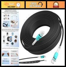30M Outdoor Armored Fiber Optic Patch Cable, Multimode LC to LC, 10Gb/40Gb/100Gb picture