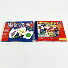 Phonics 4 Kids and Math 4 Kids PC CD-ROM Software Educational Software picture