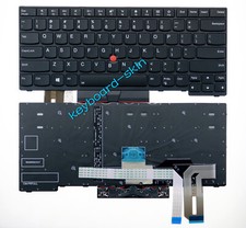 For lenovo IBM Thinkpad E480 E485 E490 E495,L380 yog,L480 keyboard US backlit picture