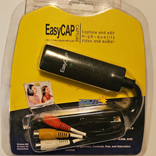 EasyCAP DC60 USB 2.0 Analog Video Capture Adapter RCA Composite S-Video NTSC PAL picture