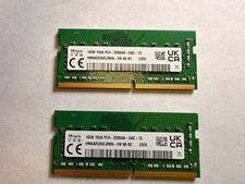 SK hynix 32GB DDR4-3200 SODIMM Kit 2x16GB HMAA2GS6AJR8N Tested picture