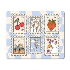 Cute Silly Goose Mouse Pad Funny Office Supplies Women Girls Gift 9.4x7.8 Inch picture