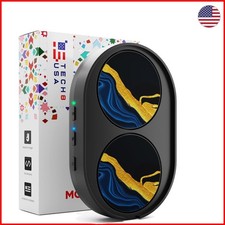 Optical Dual Disc Mouse Mover - Enhance Your Productivity with Soundless Design picture