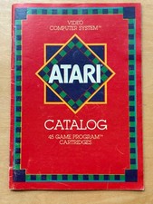 Vintage Atari Video Computer System Catalog 1981 No. CO16725 Rev D  picture