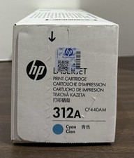 HP Laserjet CF381A Genuine Cyan Sealed Box Toner Print Cartridge 312A CF440AM picture