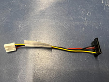Lot Of 99 - Mini 4pin Floppy FDD Female (SP4) to SATA 15pin Female Adapter Cable picture