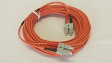 Fiber Optic Cable C2G Legrand 39.3ft 12M SC-SC 50/125 OM2 Duplex Multimode TAA picture