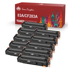 2-10PACK CF283A 83A Toner Cartridges For HP 83ALaserJet M127fn M127fw M125nw lot picture