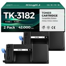 TK-3182 TK3182 Toner Cartridge Black 2-Pack High Capacity With Chip Replaceme... picture
