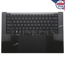New Dell XPS 15 9520 / 9530 Palmrest Backlit Keyboard Touchpad 0GN0D2 Black US picture