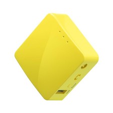 GL.iNet GL-MT300N-V2 Mango Travel Router 300Mbps WiFi, USB, Yellow picture