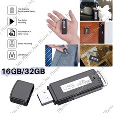 BUG USB Voice Activated Recorder Digital Mini Audio Listening Device Dictaphone picture