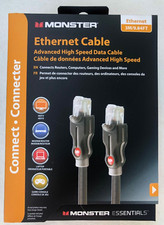 Monster Ethernet Cable - Advanced High Speed Data Cable - 3 Meter/9.84 Feet NEW picture