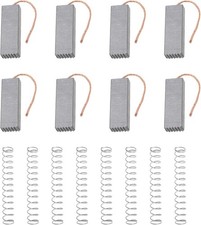 4 Pairs of Motor Carbon Brushes 7 x 11 x 32 mm Compatible with Dyson DC01 DC02 picture