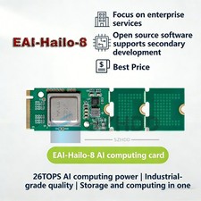 NEW Hailo-8 M.2 AI Accelerator Module 26 TOPS Compatible with Raspberry Pi 5 picture