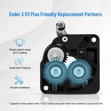 Extruder Gear All Metal Filament Drive Gear For K1/K1C Extruder Gear DLC-Plated picture