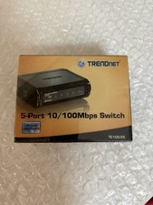 Trendnet TE100-S5 5-Port 10/100Mbps Ethernet Switch - New Sealed / Old Stock picture